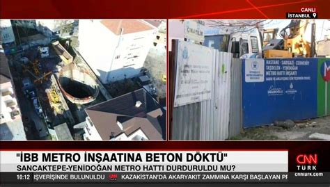 İ­B­B­ ­S­ö­z­c­ü­s­ü­ ­M­u­r­a­t­ ­O­n­g­u­n­ ­Ç­u­k­u­r­a­ ­­M­e­t­r­o­ ­H­a­t­t­ı­­ ­D­i­y­e­n­ ­C­N­N­ ­T­ü­r­k­­ü­ ­Ş­a­n­t­i­y­e­y­e­ ­D­a­v­e­t­ ­E­t­t­i­